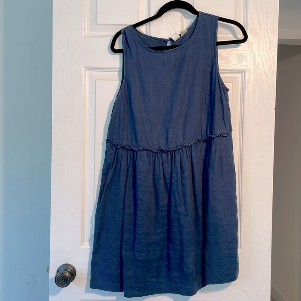 Artisan*NY linen sundress. Mini.